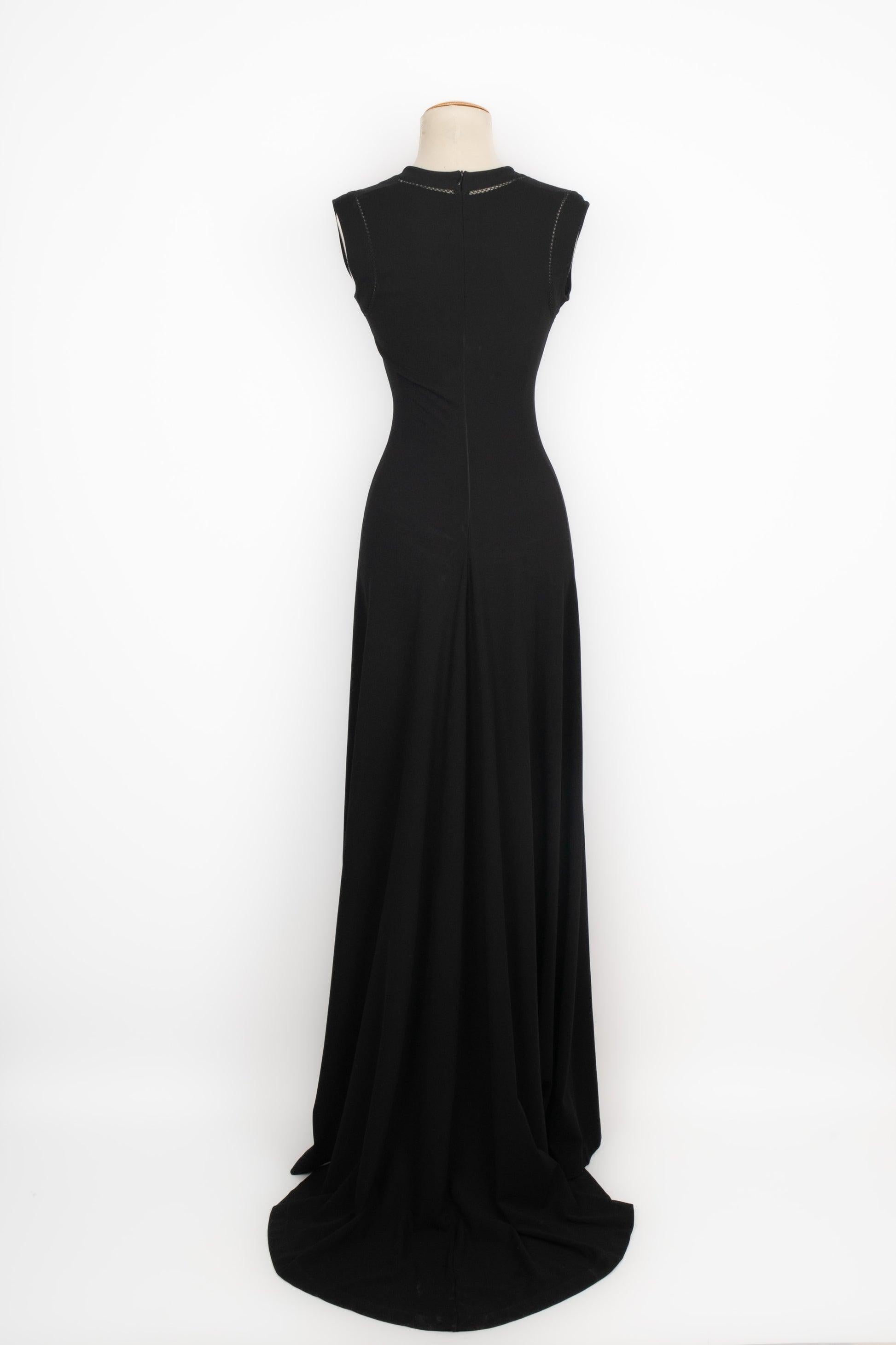 Vestido largo negro Plein Sud Negro en venta