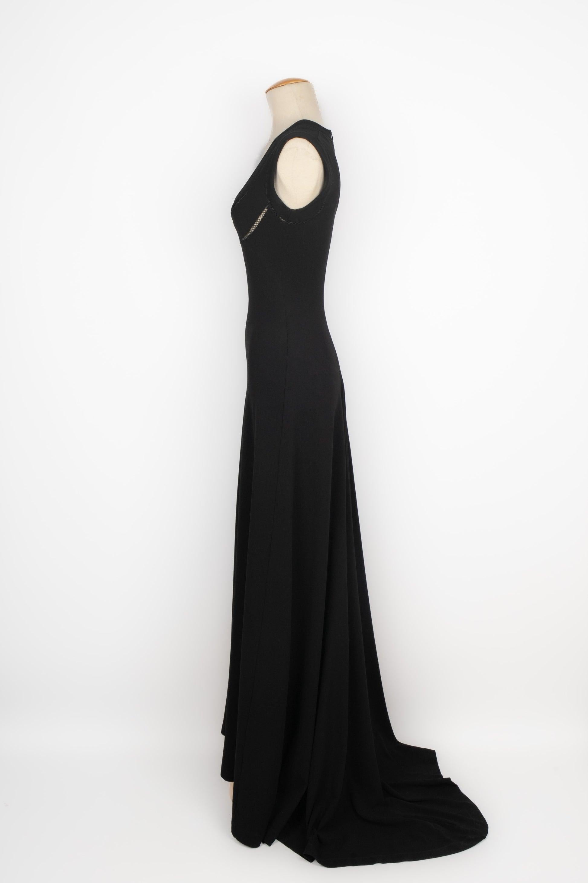 Vestido largo negro Plein Sud en Excelente estado para la venta en SAINT-OUEN-SUR-SEINE, FR