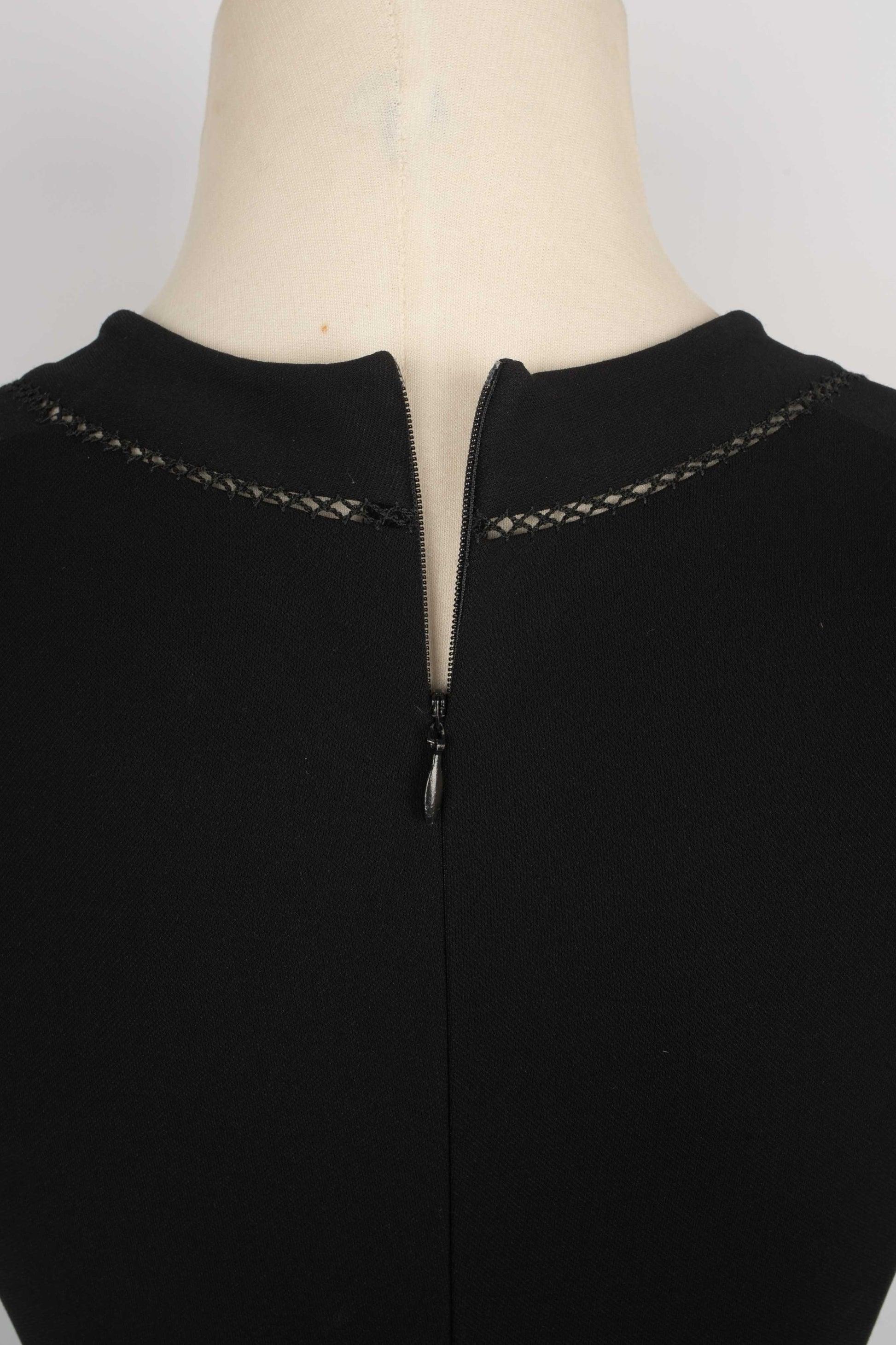 Vestido largo negro Plein Sud en venta 2