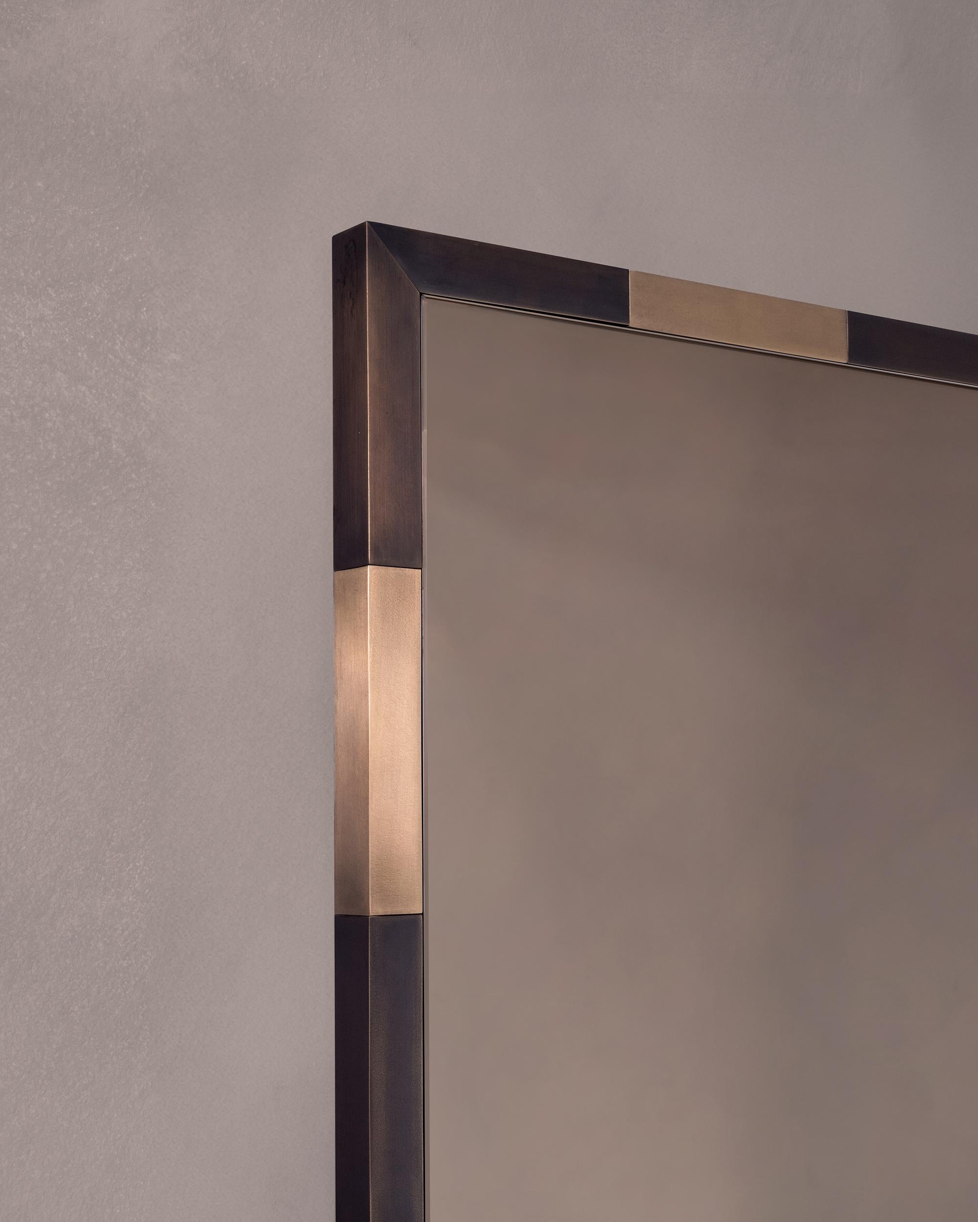 Britannique Miroir Plessey - Handmade in Britain - Medium en vente