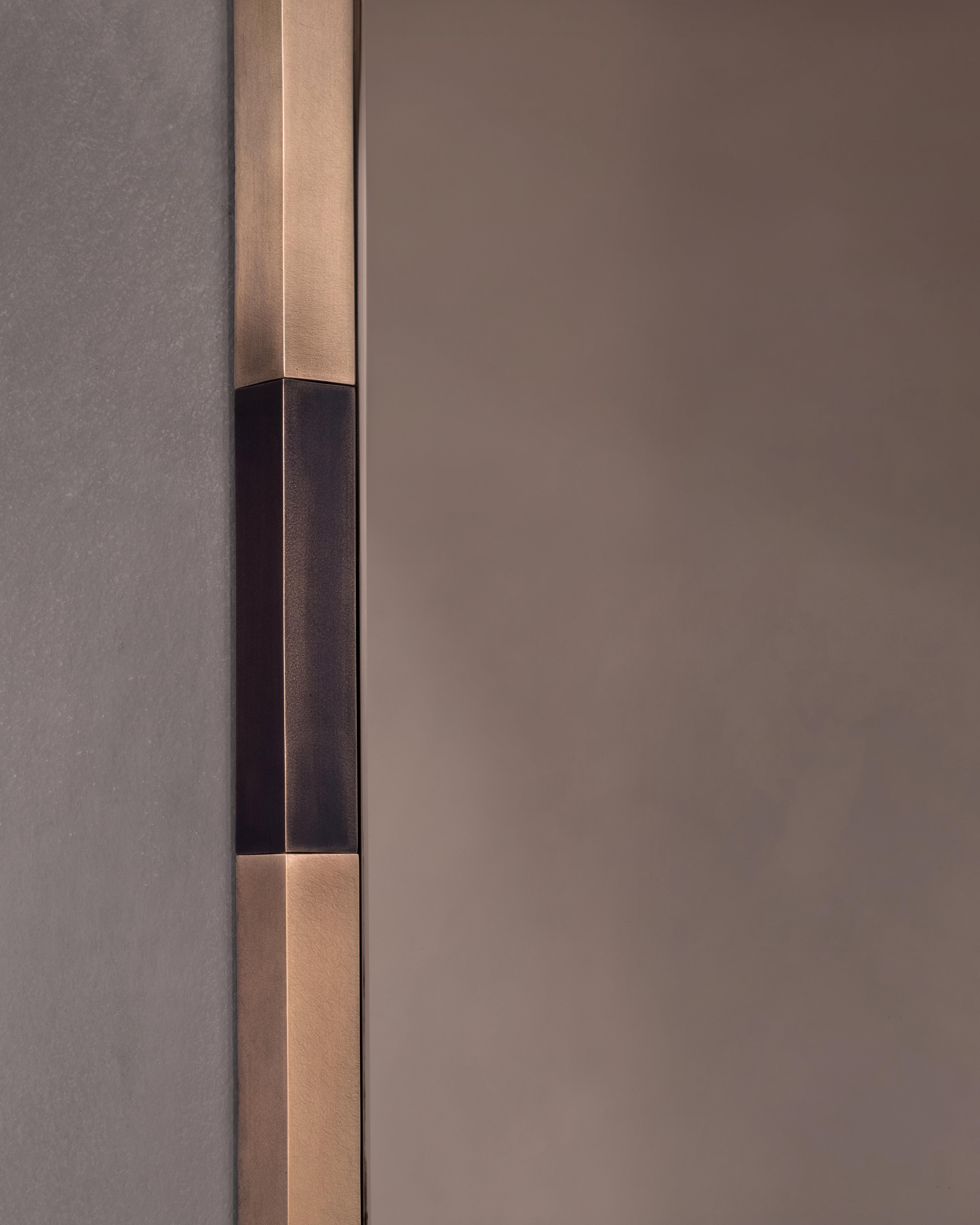 Peint Miroir Plessey - Handmade in Britain - Medium en vente