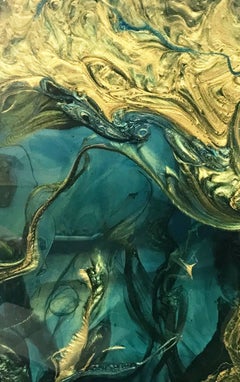 Blue liquid gem