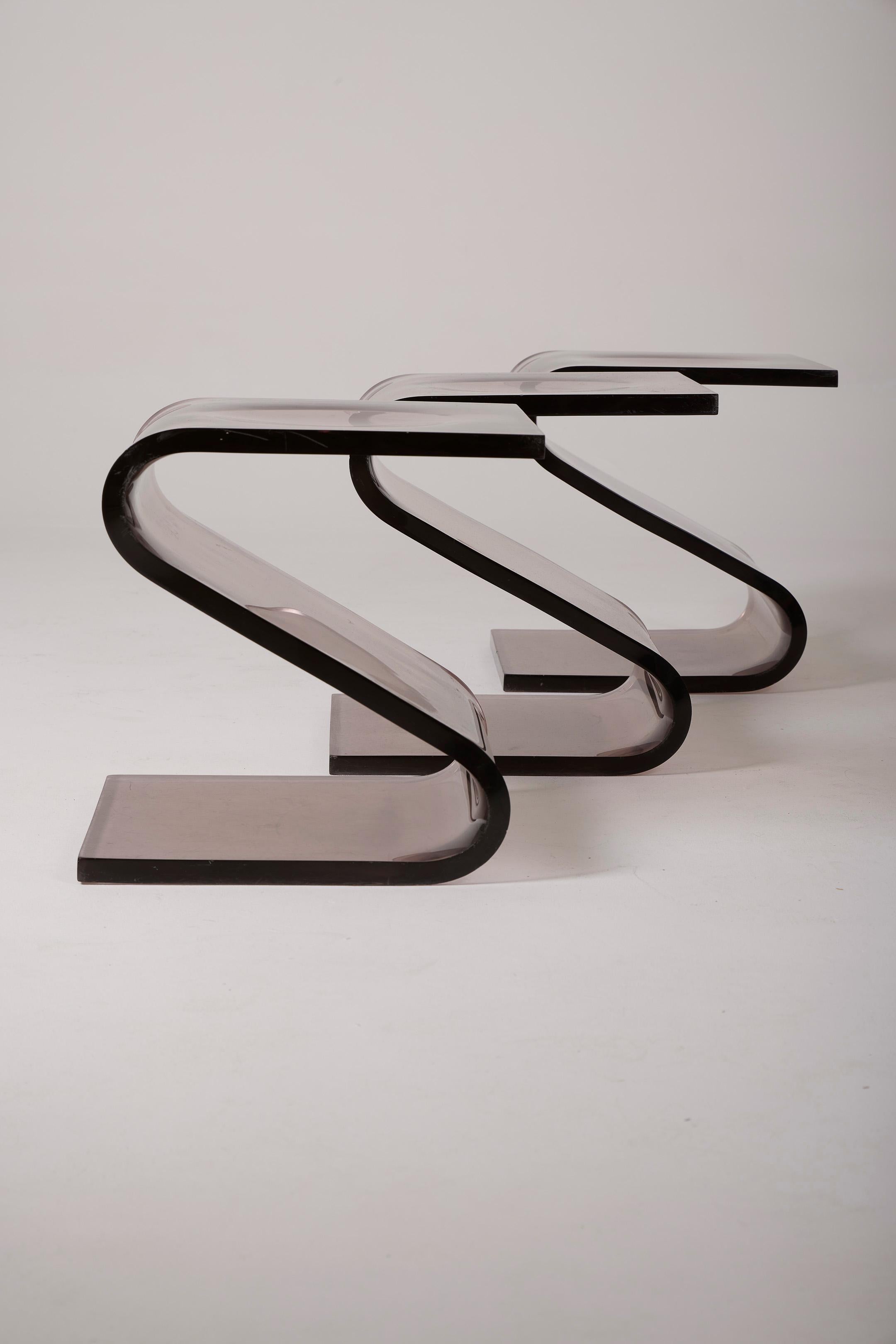 Plexiglas-Hocker von François Arnal 8