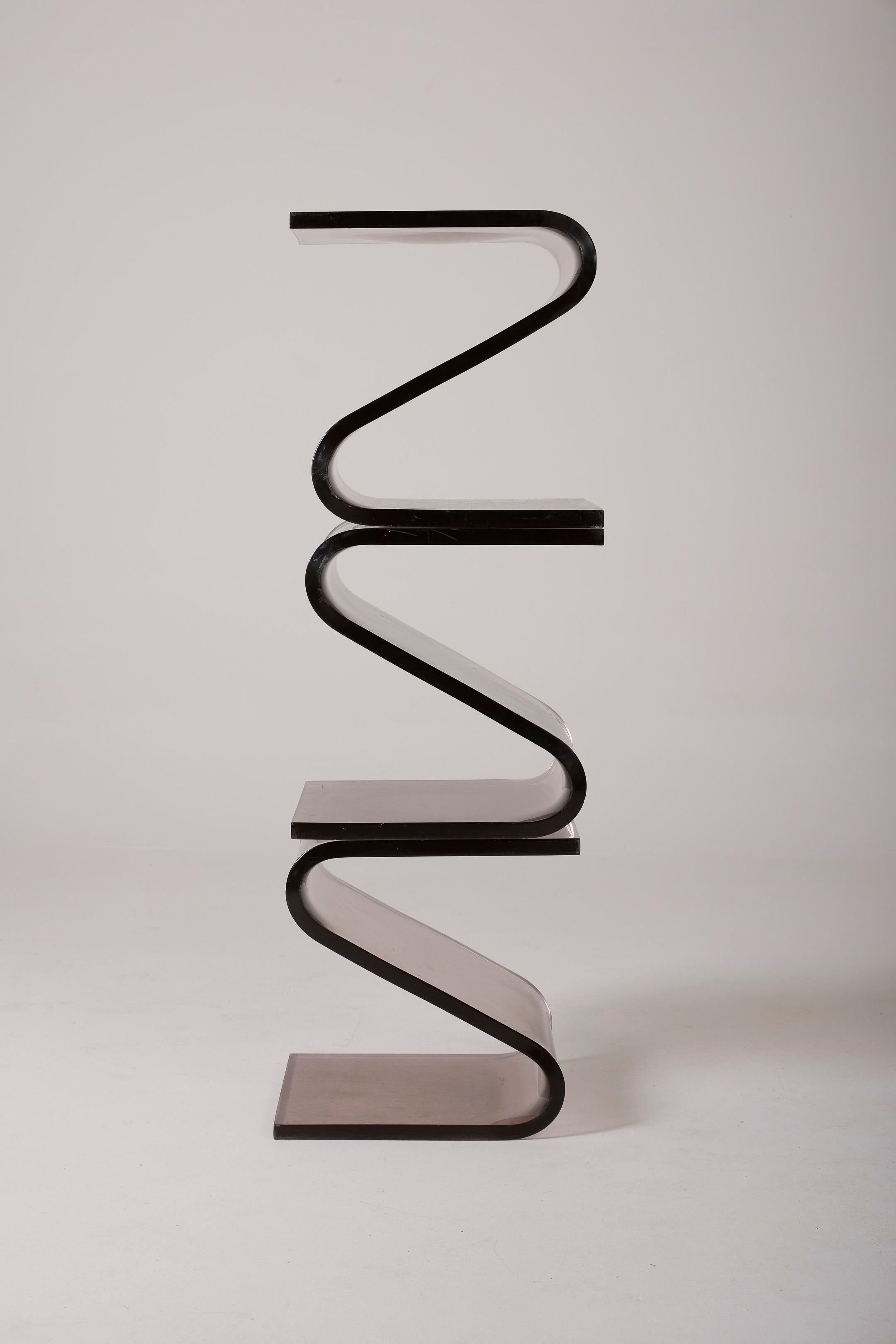 Plexiglas-Hocker von François Arnal 11