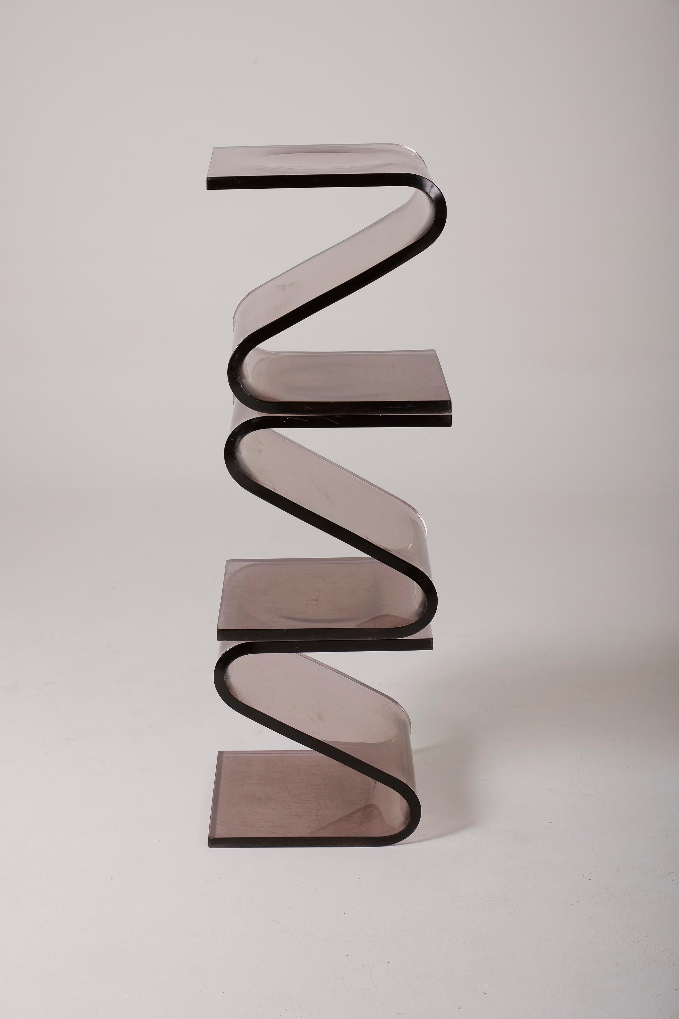 Plexiglas-Hocker von François Arnal 12