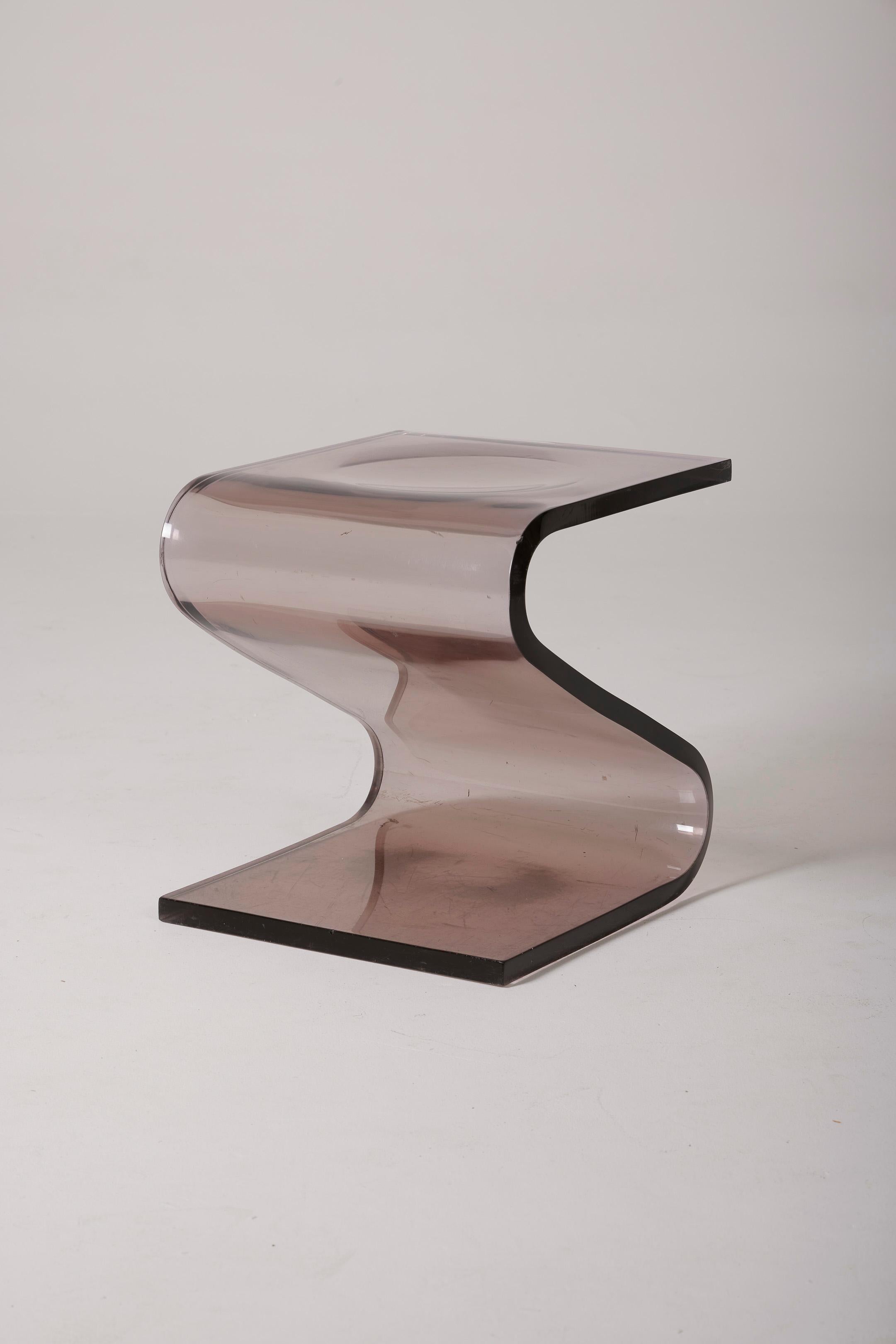 Plexiglas-Hocker von François Arnal 2
