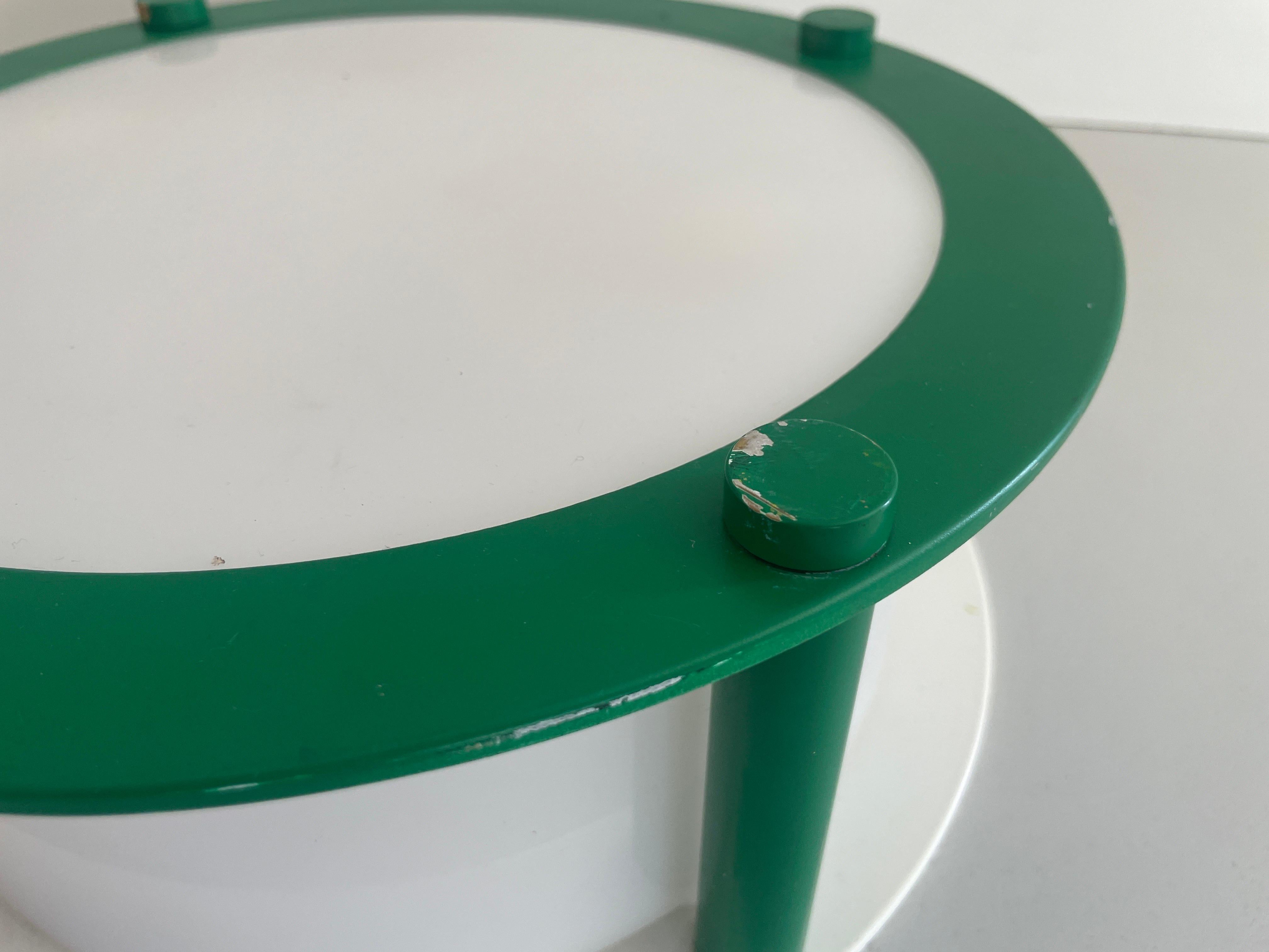 Monture de cinéma en plexiglas et métal vert, 1970, Allemagne en vente 6