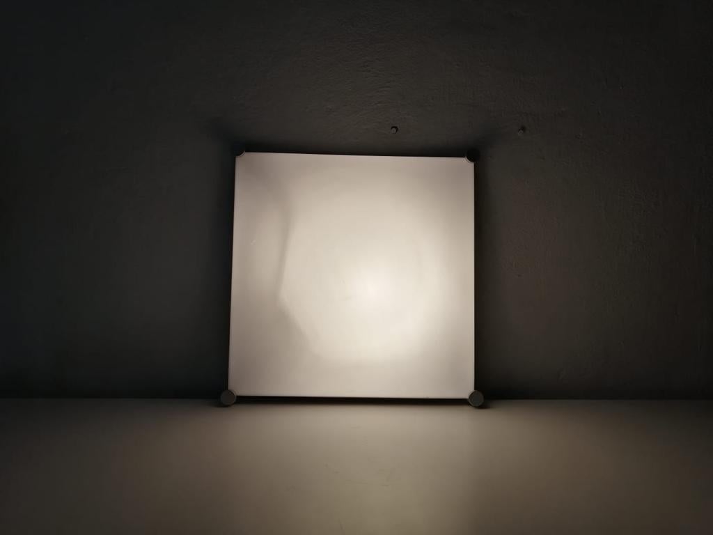 Plexiglass Bubble Design Large Ceiling Lamp by Elio Martinelli, 1960s, Italy In Good Condition For Sale In Hagenbach, DE