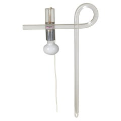 Plexiglass lamp by Peter Hamburger for Knoll