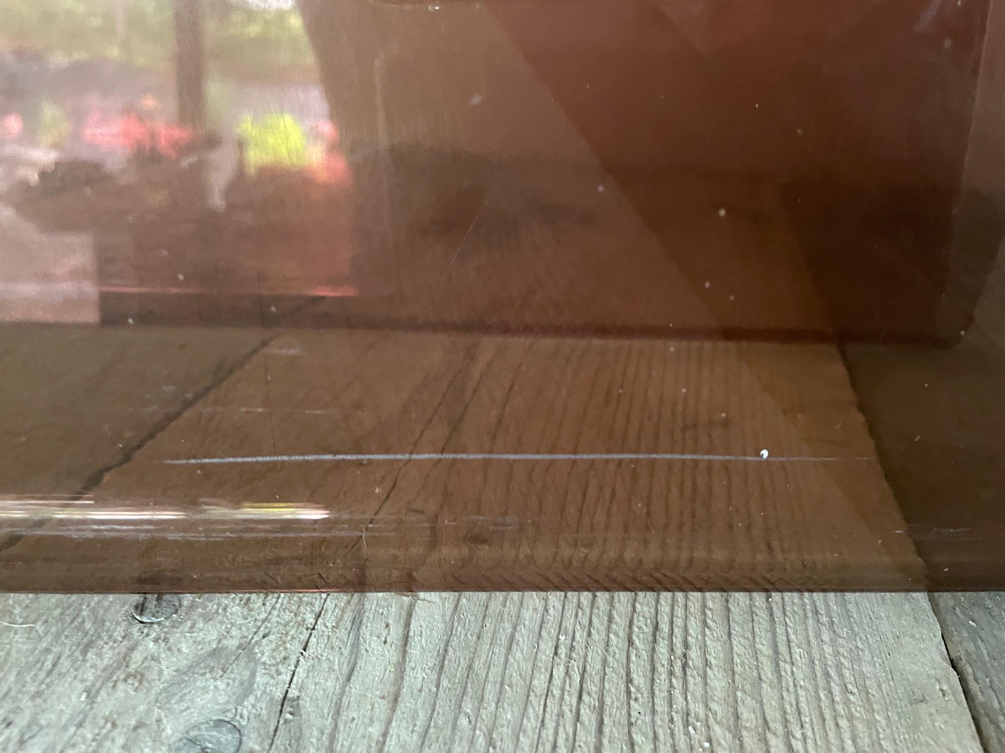 Zeitschriftenständer aus Plexiglas im Zustand „Relativ gut“ im Angebot in Nivelles, BE