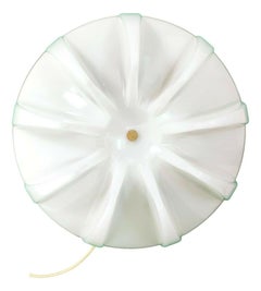 Plexiglass Table Lamp with Wave Shape, 1970s