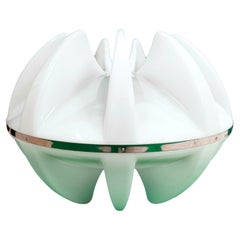 Plexiglass Table Lamp with Wave Shape, 1970s