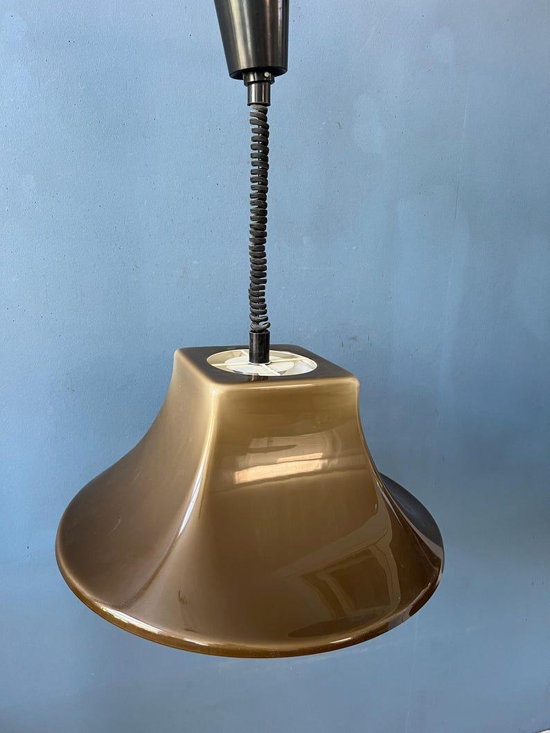 Lampada a sospensione con cappello da strega Willem Hagoort in plexiglass, anni '70 In condizioni ottime in vendita a ROTTERDAM, ZH