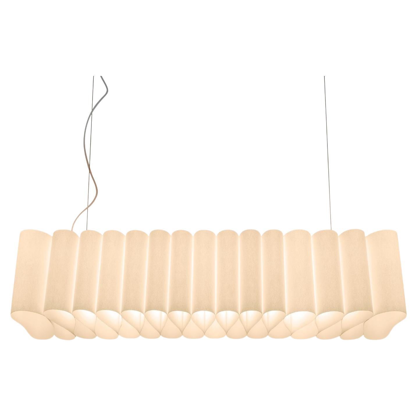 Pli" Italienische Papier-Hängeleuchte für Foscarini