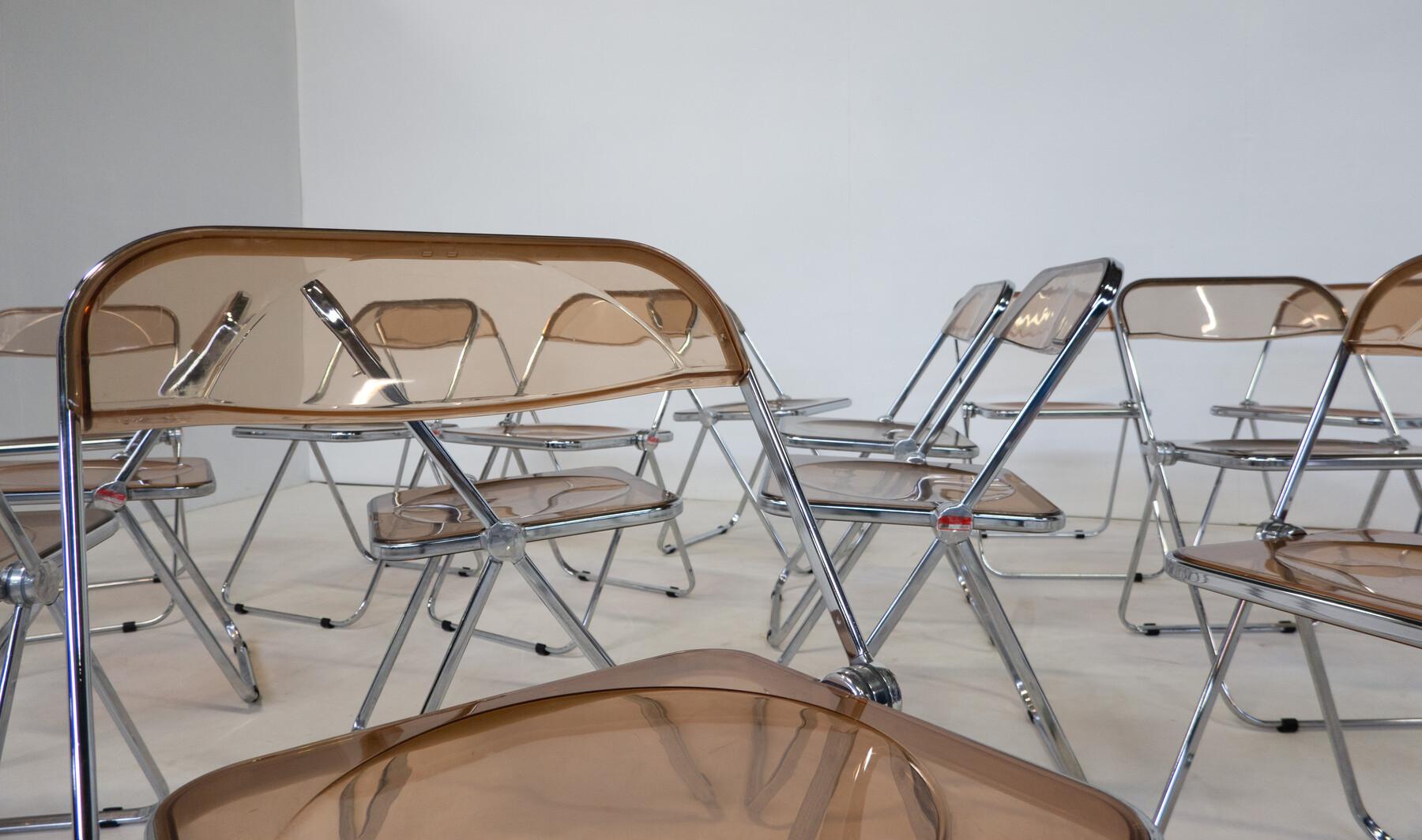 Plia Chair by Giancarlo Piretti for Anonima Castelli, Italy, 1967 For Sale 5
