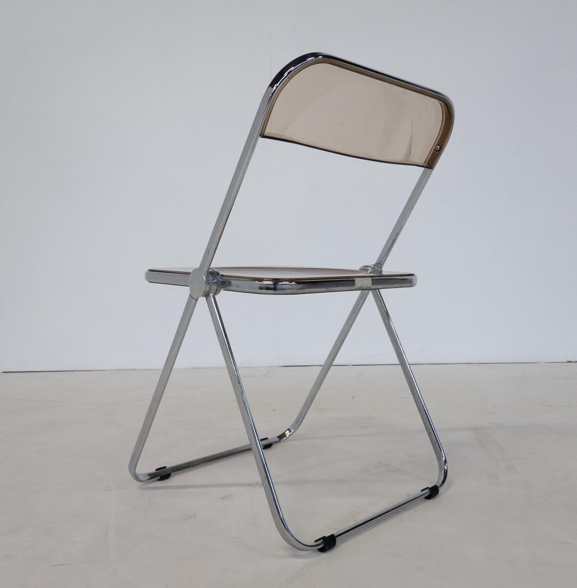 Plia Chair by Giancarlo Piretti for Anonima Castelli, Italy, 1967 For Sale 1