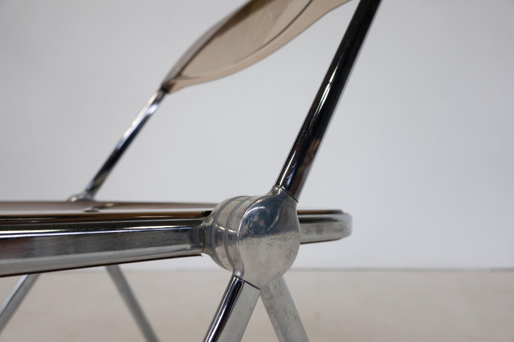 Plia Chair by Giancarlo Piretti for Anonima Castelli, Italy, 1967 For Sale 2