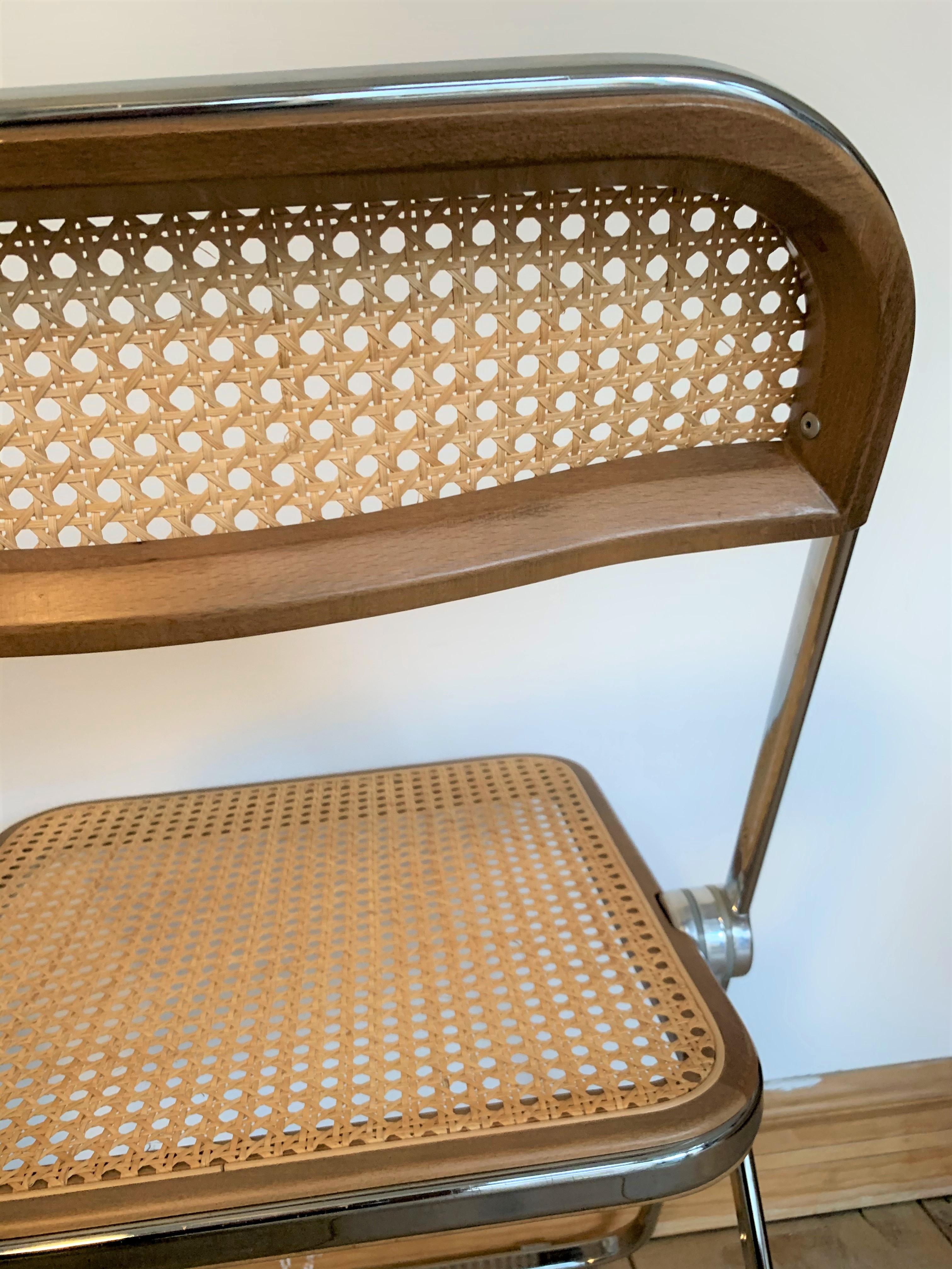 20th Century Vintage Rattan Plia Chairs by Giancarlo Piretti for Castelli 5