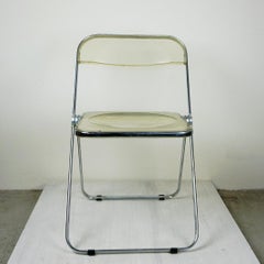 Plia Lucite Folding Chair by G. Piretti for Castelli Italy