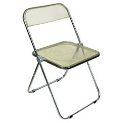 Plia Lucite Folding Chair by G. Piretti for Castelli Italy