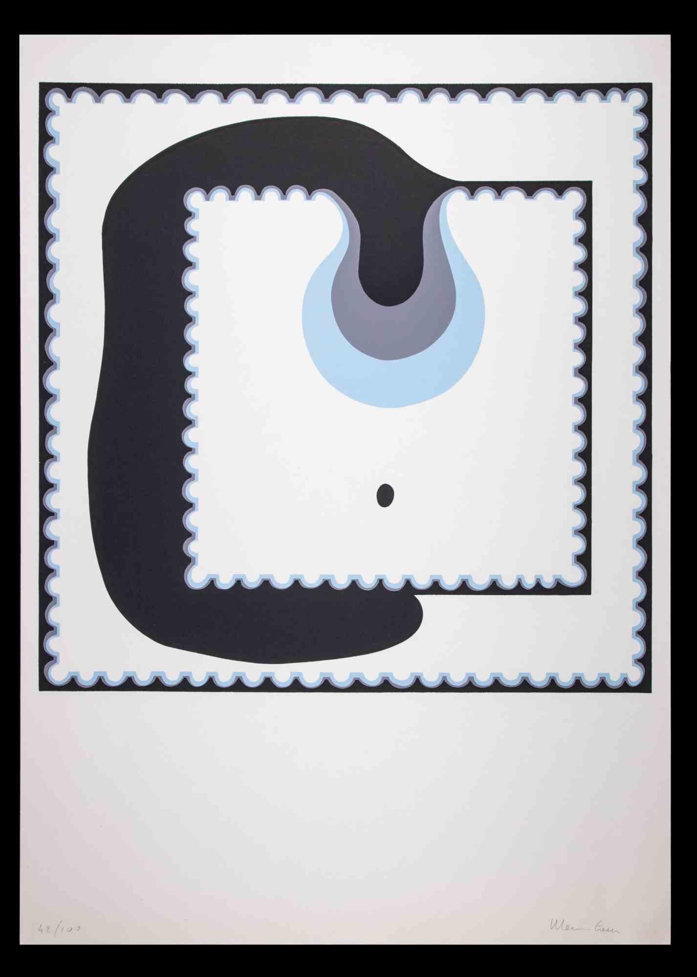 Abstract Composition ist ein Original-Siebdruck von Plinio Mesciulam aus dem Jahr 1973.

Sehr guter Zustand auf einem weißen Karton.

Vom Künstler am unteren Rand handsigniert und nummeriert.

Limitierte Auflage n.48 von 100 Exemplaren, Herausgeber