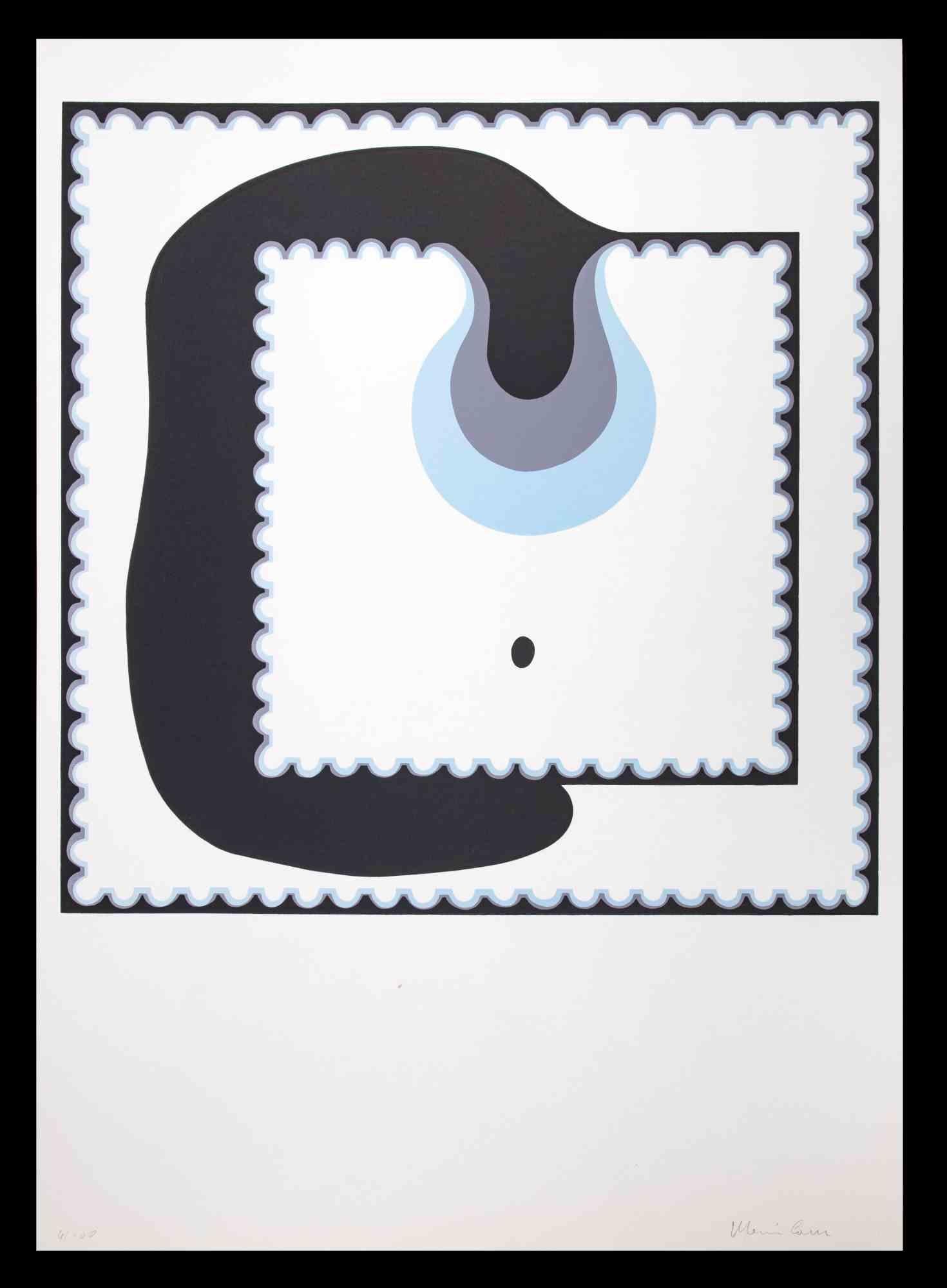 Abstract Composition ist ein Original-Siebdruck von Plinio Mesciulam aus dem Jahr 1973.

Sehr guter Zustand auf einem weißen Karton.

Vom Künstler am unteren Rand handsigniert und nummeriert.

Limitierte Auflage n.4 von 100 Exemplaren, Herausgeber "