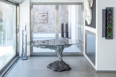 Table PLINIO, design Architectural Modern, fabriquée en Italie