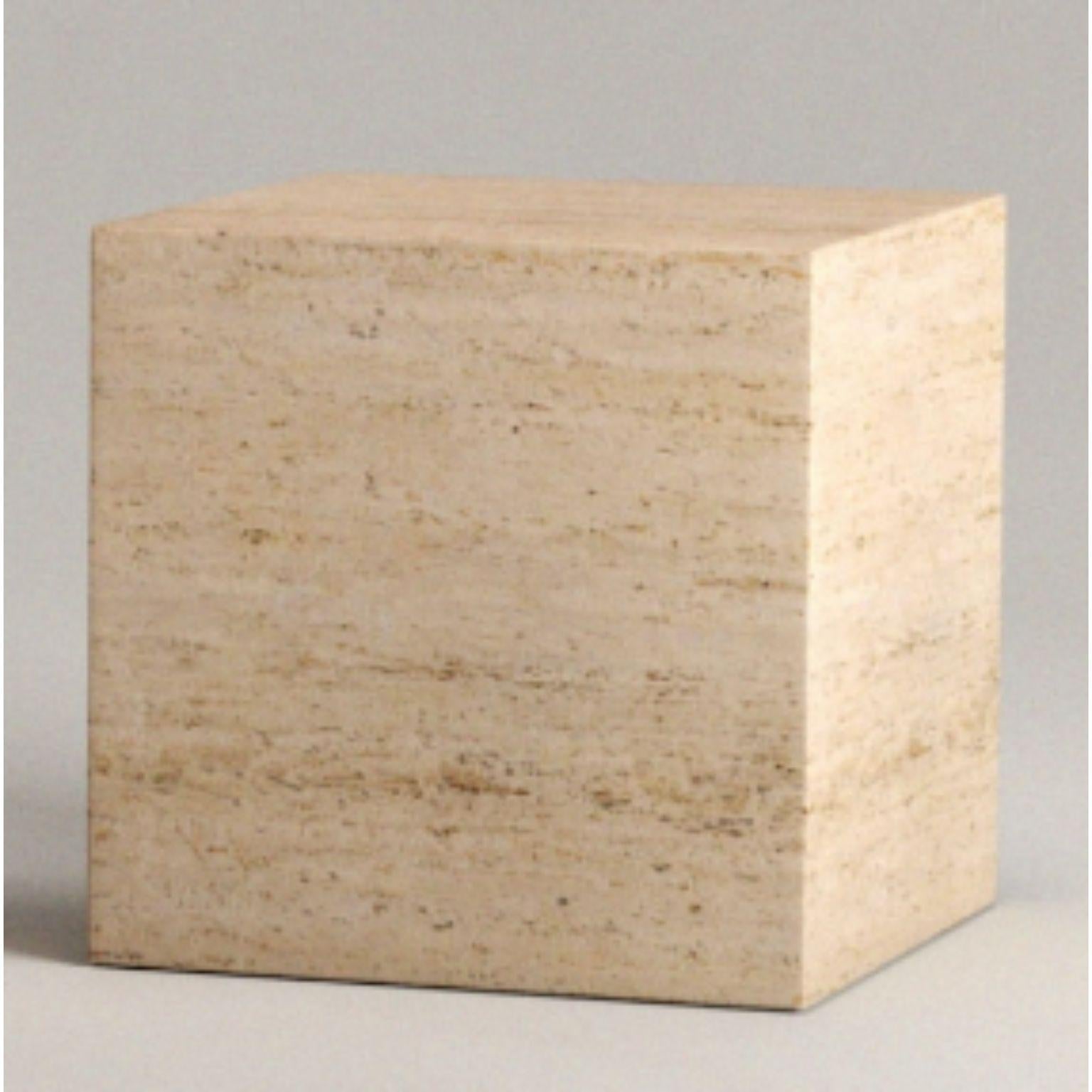 Mexican Plinth 50 Side Table by Siete Studio