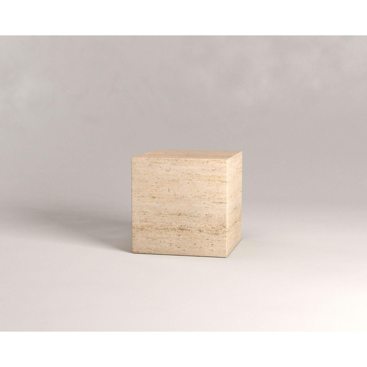 Plinth 50 Side Table by Siete Studio In New Condition In Geneve, CH