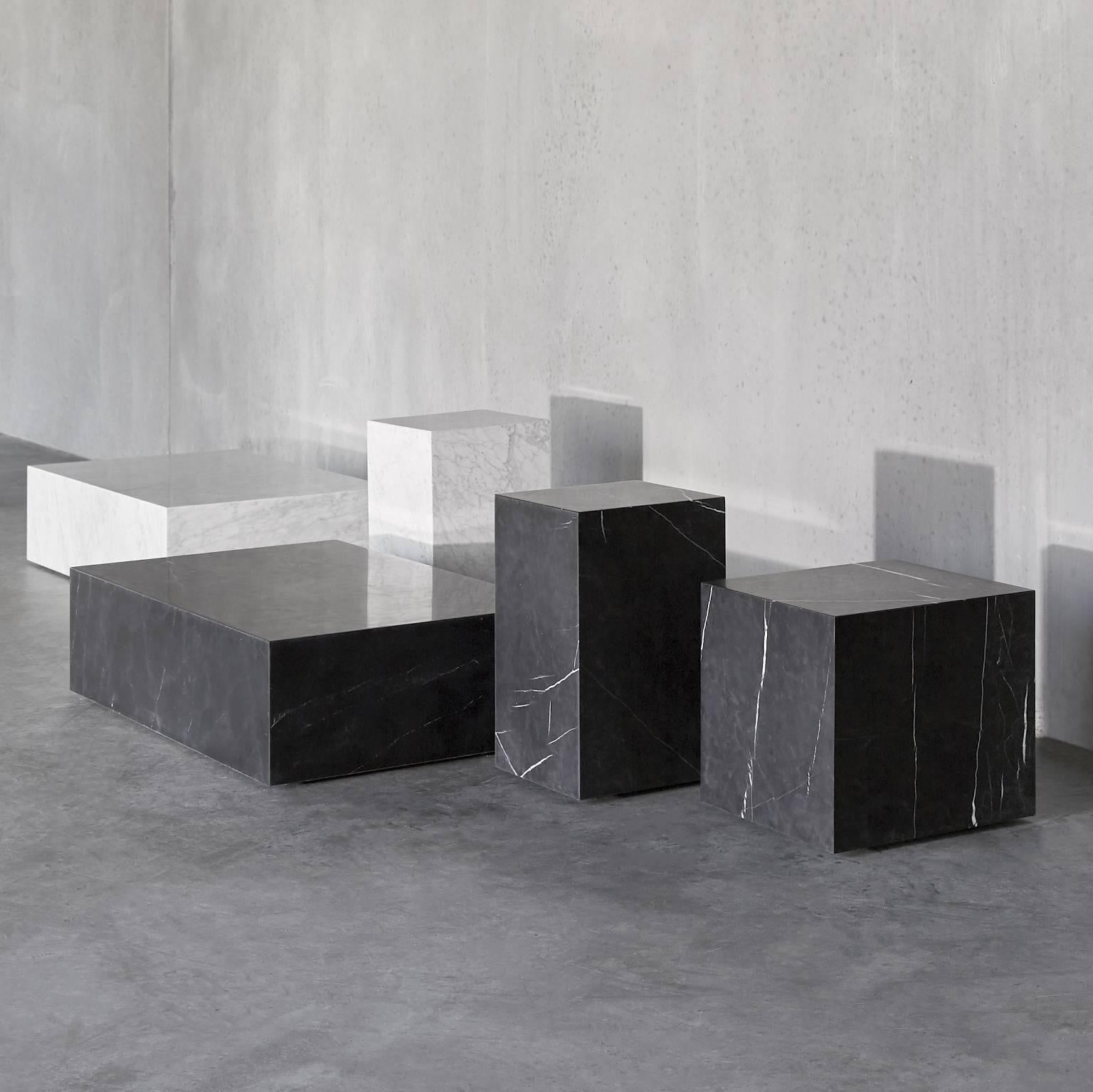Plinth, Cubic, Black Marble 3