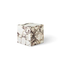 Plinth, Cubic, Rose Marble