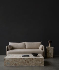 Plinth Grand Lounge Table in Kunis Breccia Marble, by Norm Architects for Audo