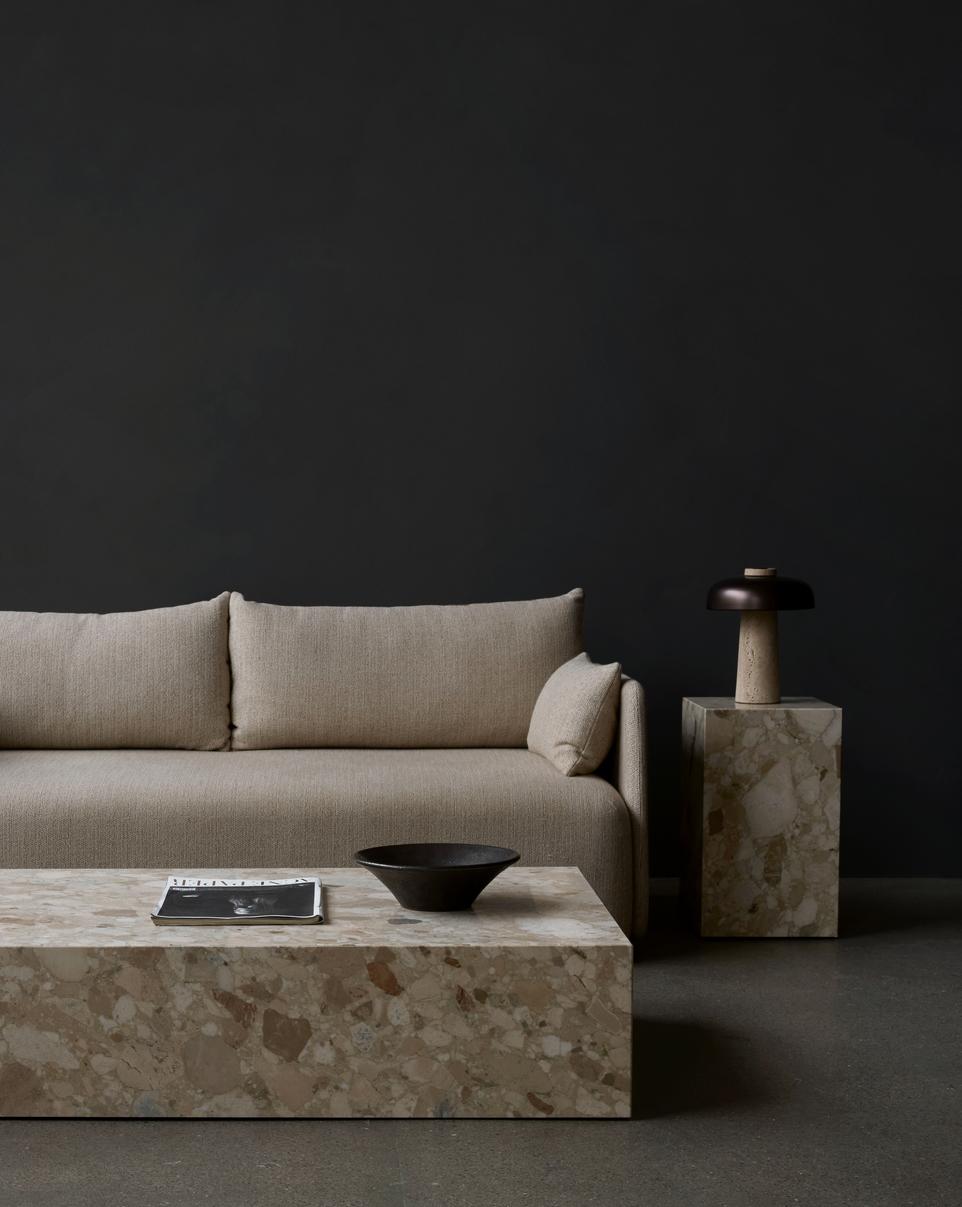 Plinth Grand Lounge Table in Kunis Breccia Marble, by Norm Architects for Audo For Sale 2
