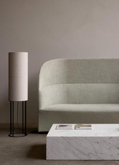 Plinth Grand Lounge Table in White, Carrara Marble, by Norm Architects for Audo