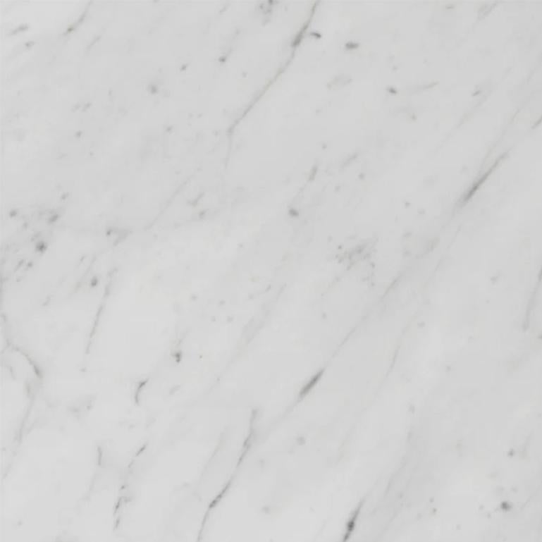 Plinth Grand Lounge Table in White, Carrara Marble, by Norm Architects for Audo In New Condition For Sale In Dubai, AE
