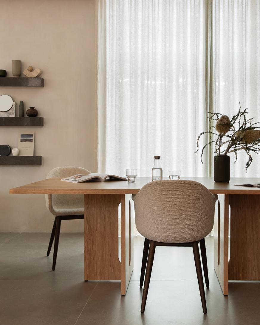 Sockelregal aus grauem Marmor Kendzo von Norm Architects für Audo (Minimalistisch) im Angebot