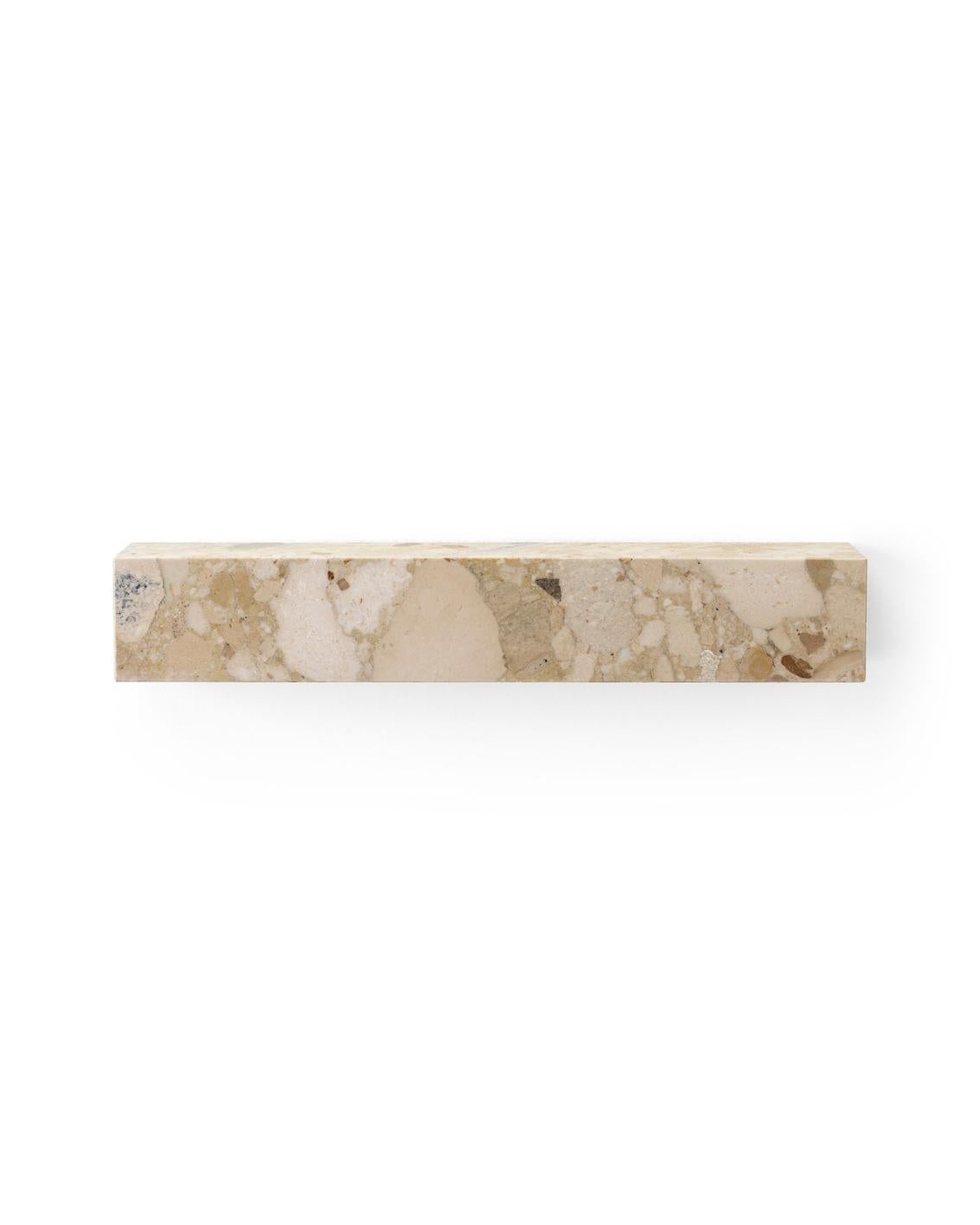 Sockelregal aus Sand Kunis Breccia Marmor von Norm Architects für Audo (Chinesisch) im Angebot