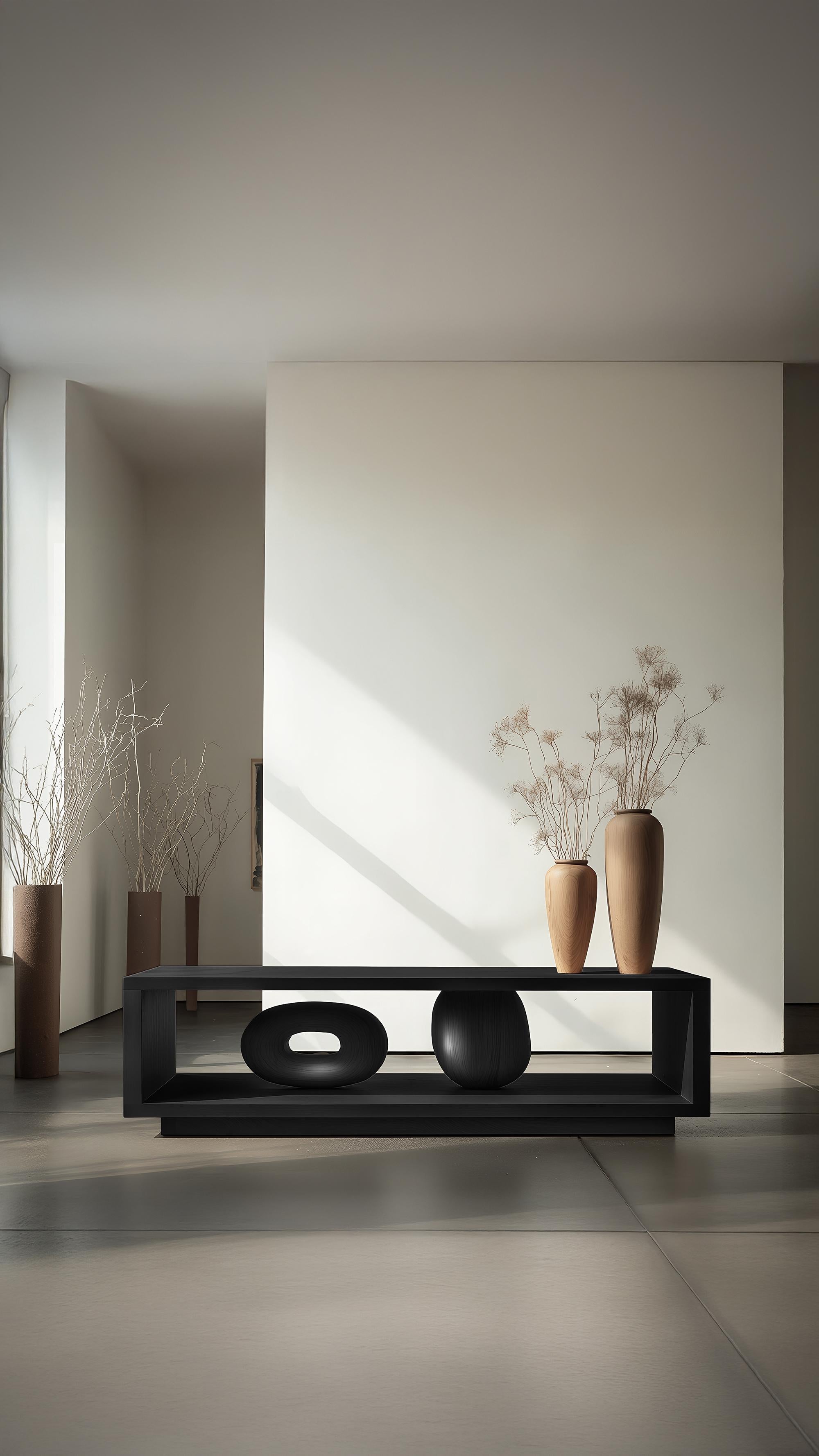 XXI secolo e contemporaneo Tavolo Sereno No27 con base scultorea, Joel Escalona Design in vendita