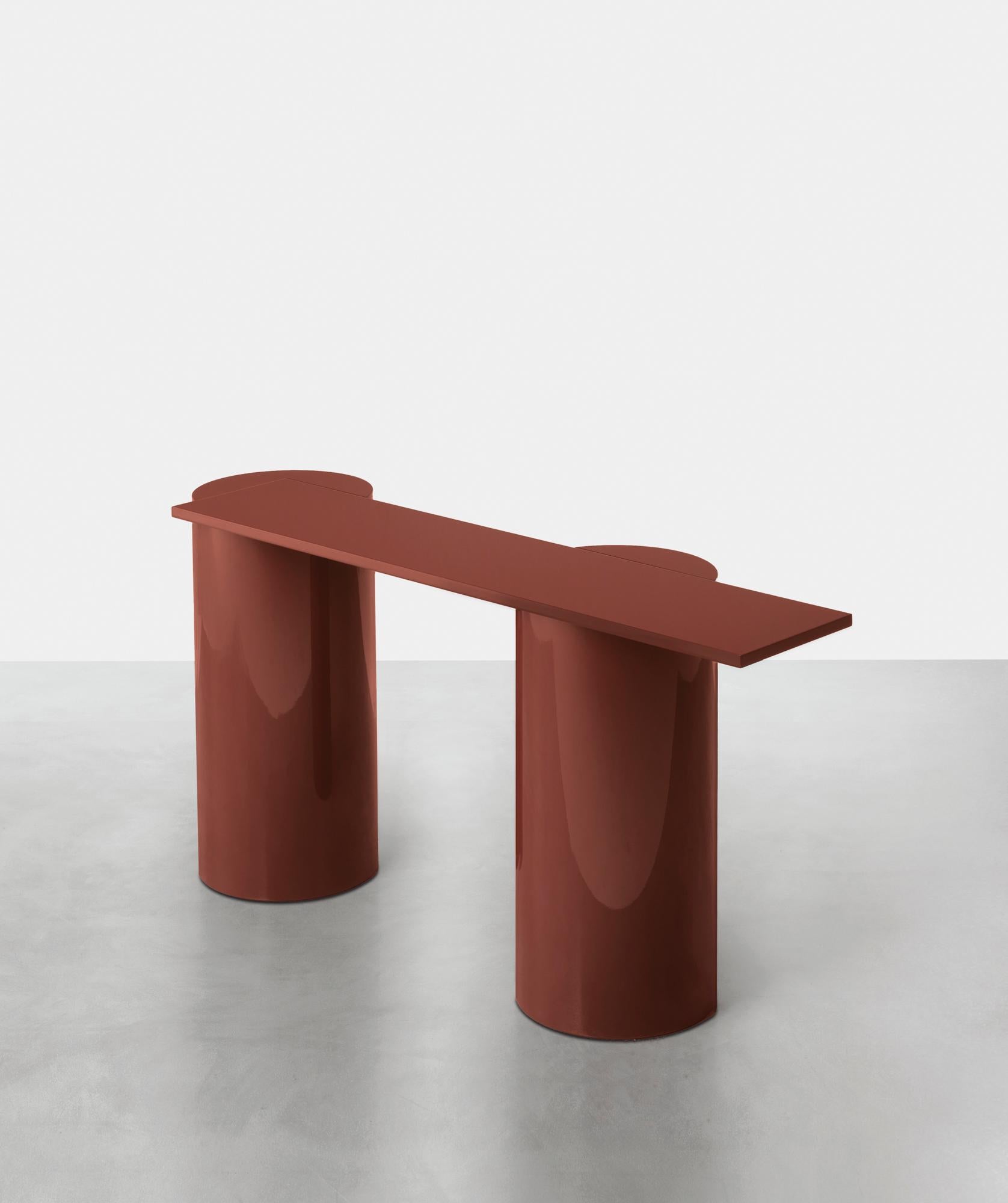 Mesa consola Plinto by Somaschini Italiano en venta