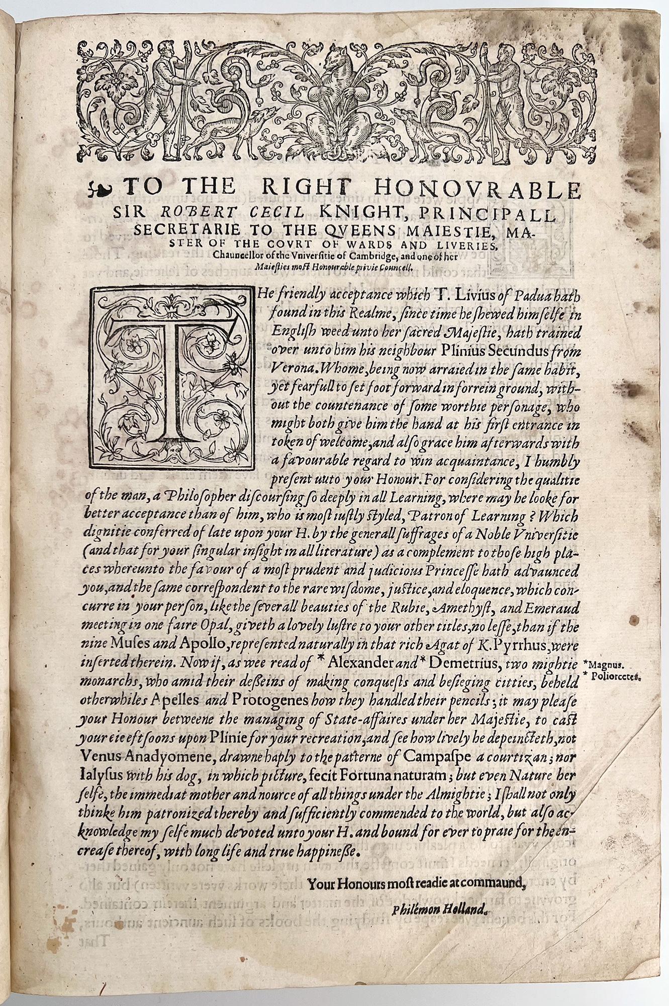 Plinius, Gaius Secundus:  Historisches Zeugnis der Welt (17. Jahrhundert) im Angebot