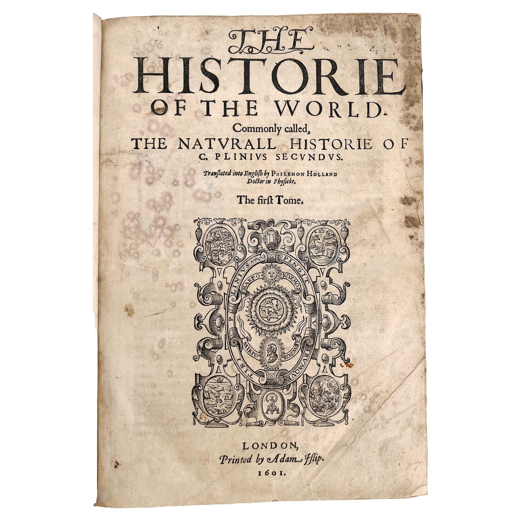 Pliny, Gaius Secundus :  HISTORIE du monde en vente