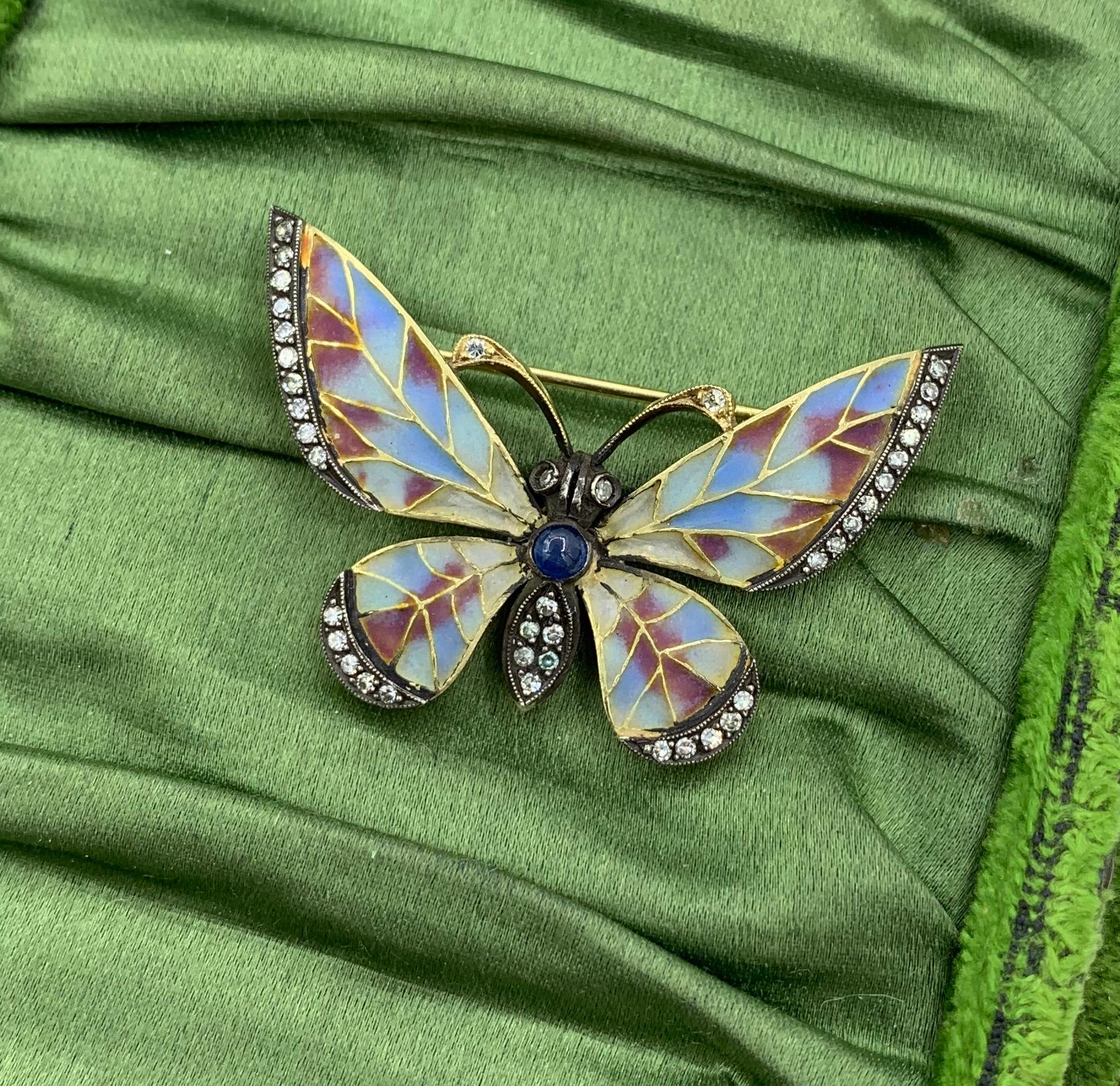 avon butterfly brooch
