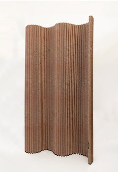 Plissade Sculptural Textile Room Divider, by Luis Marie