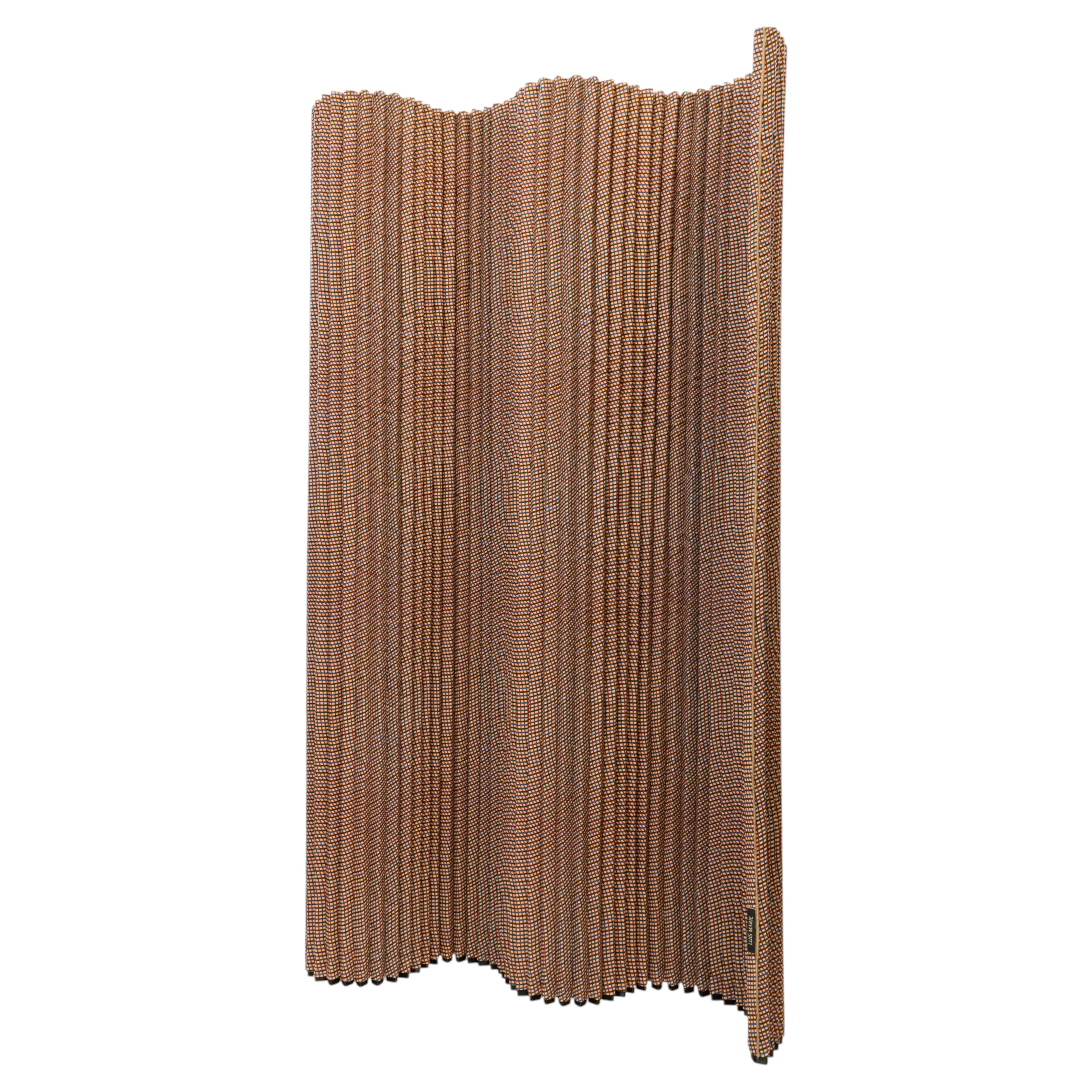 Plissade Sculptural Textile Room Divider, by Luis Marie