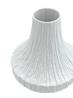 Plisseé UFO Vase by Heinrich & Co. Selb Bavaria Germany