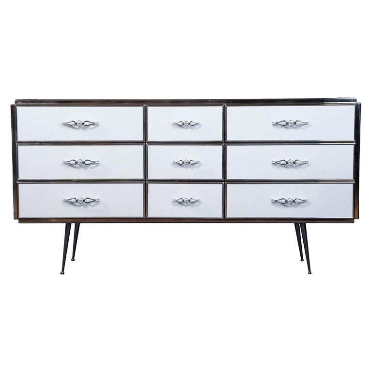 PLM0079 White Dresser For Sale at 1stDibs