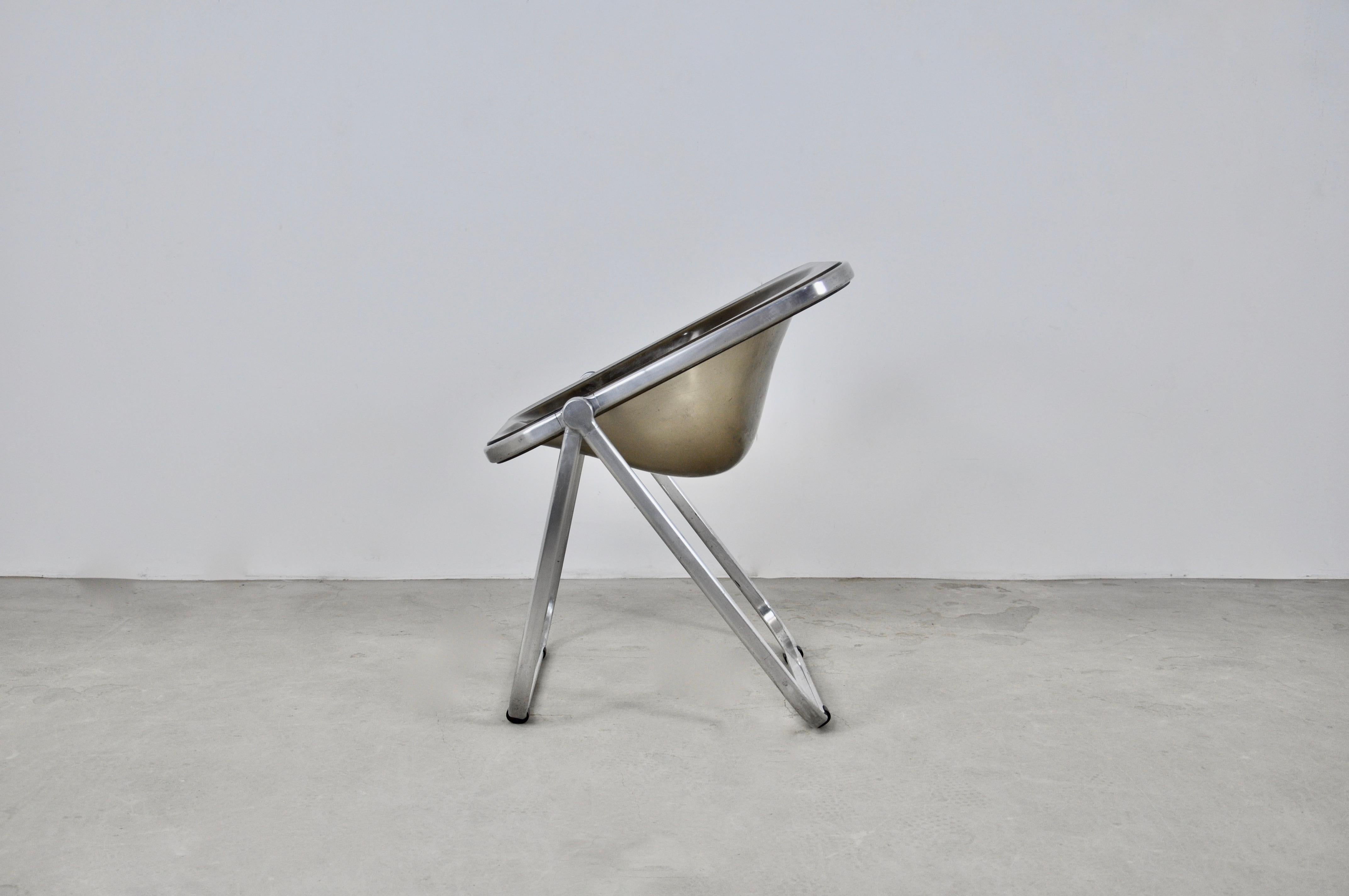 Plona Desk Chair by Giancarlo Piretti for Castelli, 1970s In Good Condition For Sale In Lasne, BE