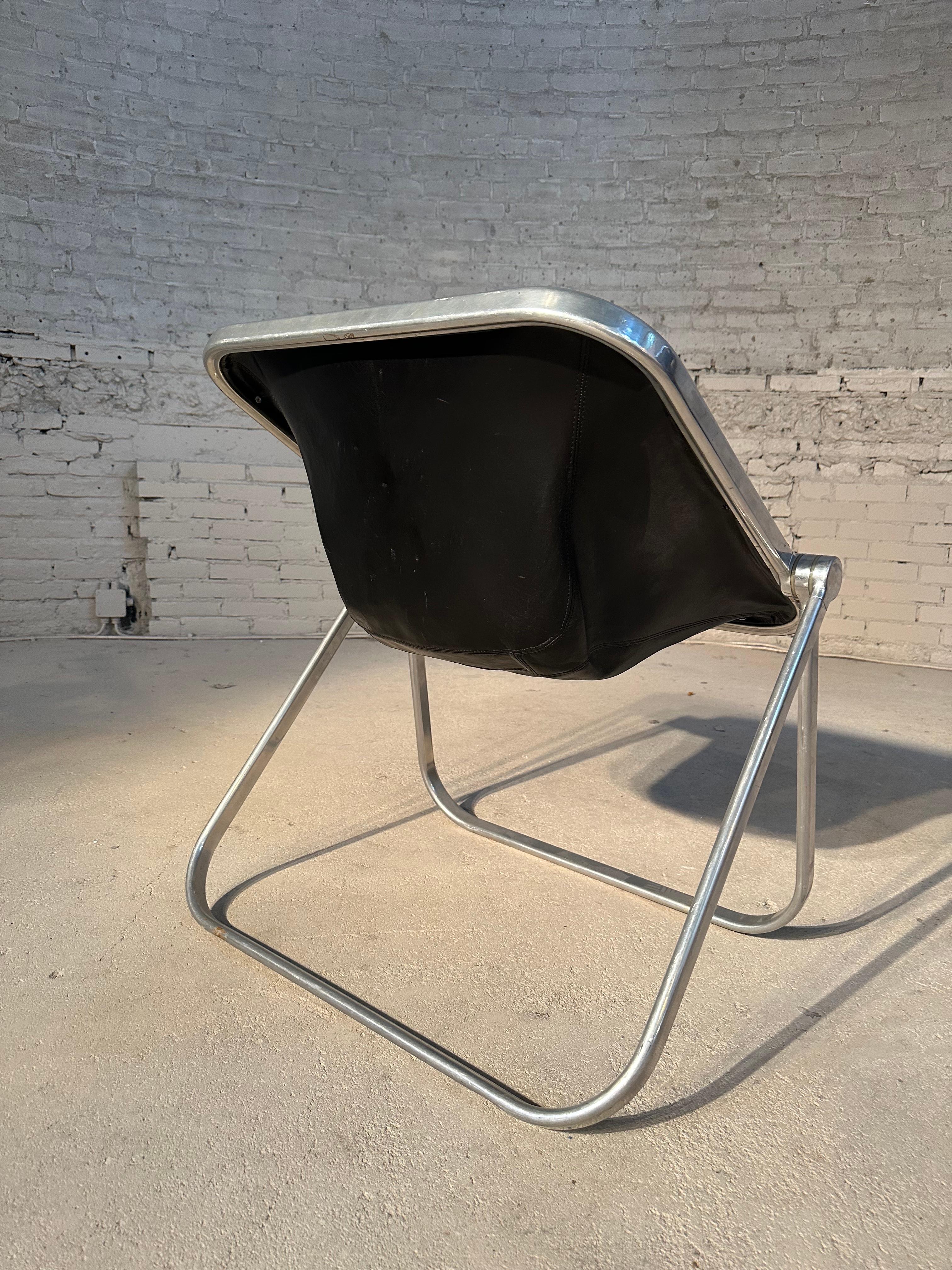 Late 20th Century Plona Folding Chair by Giancarlo Piretti for Castelli