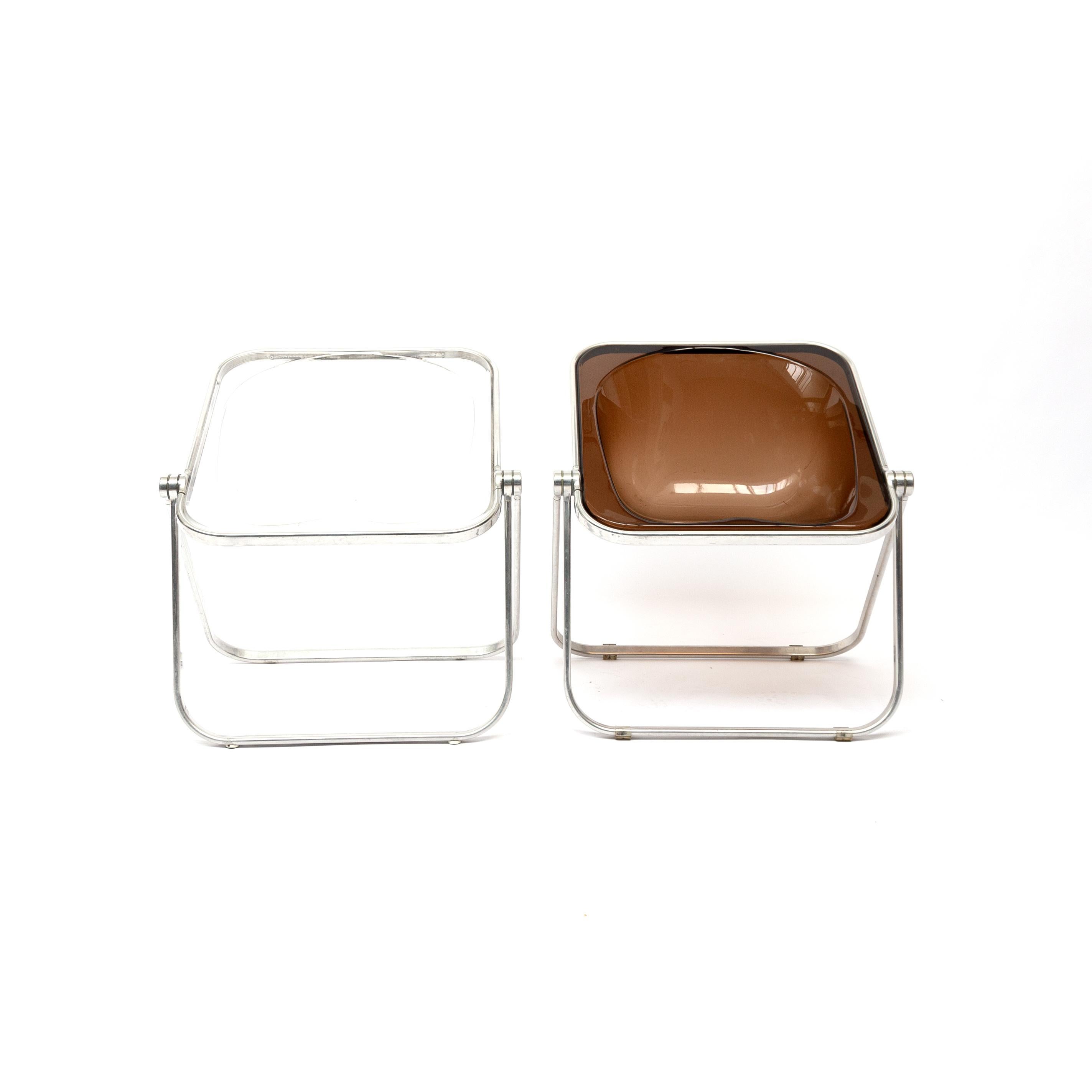 Plona Folding Deck Chair by Giancarlo Piretti for Castelli, circa 1970, Italy 3