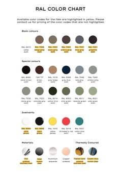 Plopp Kitchen Polished Raw Steel Lacquered Color Carbon Steel Seating by Zieta